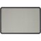Quartet Bulletin Board, Fabric Surface, 48"x36", Gray/Graphite Frame QRT7694G - alternate 9
